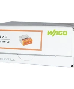 WAGO Lasklem Compact 2273-203, 100 Stuks -Binnenverlichting Verkoopwinkel DV 8 8465036 03 4c DE 20200722221700