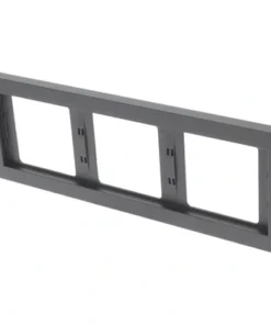 BERKER K1 Afdekraam 3-voudig Antraciet