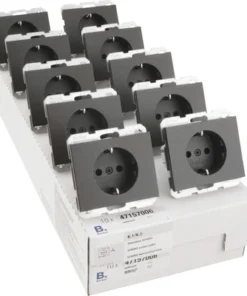 BERKER K1 Inbouw Wandcontactdoos (wcd) RA 1-voudig Antraciet -Binnenverlichting Verkoopwinkel DV 8 8501440 02 4c NL 20141107092304