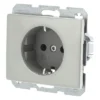 BERKER K5 Inbouw Wandcontactdoos (wcd) RA 1-voudig RVS