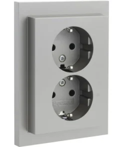 BERKER K5 Inbouw Wandcontactdoos (wcd) RA 2-voudig