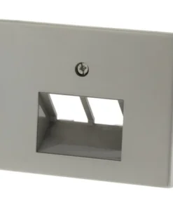 BERKER K5 Afdekplaat ISDN 2x 8-polig RVS
