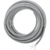 Q-LINK Flexibele Voorbedrade Buis 16 Mm 5/8" Grijs 20 M (3x2,5 Mm²)