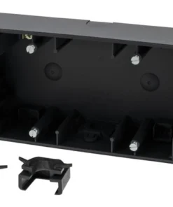 BERKER K1 Opbouwraam 2-voudig Antraciet