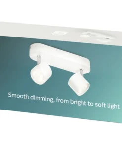 PHILIPS LED Plafondspot Star 2-lichts Wit -Binnenverlichting Verkoopwinkel DV 8 8667513 14 4c DE 20220628171652