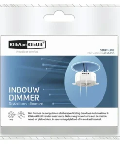 KLIKAANKLIKUIT® Inbouwdimmer Multi ACM-100 Wit, Max. 200 Watt -Binnenverlichting Verkoopwinkel DV 8 8670191 03 4c NL 20170916011654