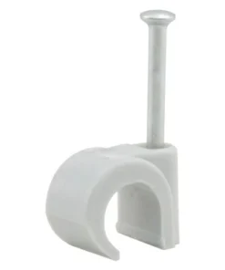 Kabelclip Rond 10 Mm Wit, 120 Stuks