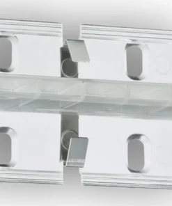 PAULMANN Duo Profiel Wandclips Transparant, 4 Stuks