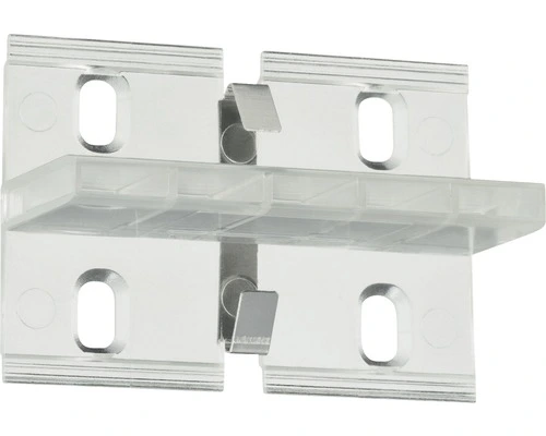 PAULMANN Duo Profiel Wandclips Transparant, 4 Stuks 2 PAULMANN Duo Profiel Wandclips Transparant, 4 Stuks - Afbeelding 2