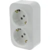 LEGRAND Forix Opbouw Wandcontactdoos (wcd) 2-voudig RA Wit